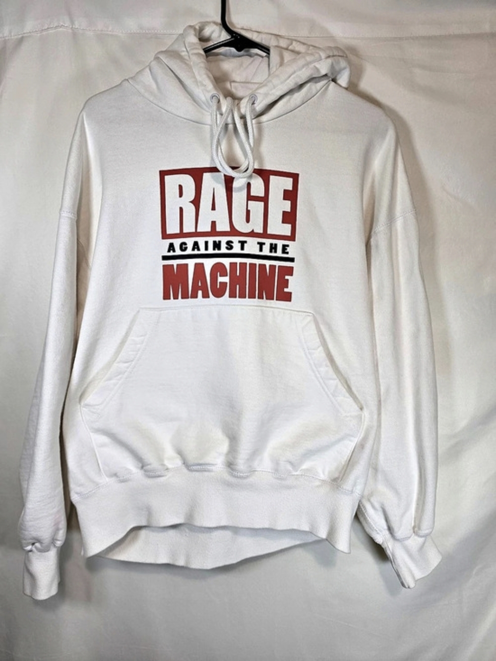 Snidel x Rage Against the Machine Hoodie in White